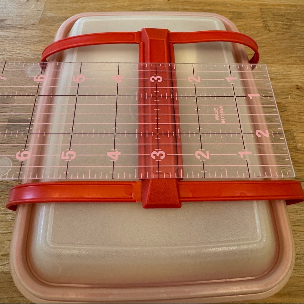 Vintage Tupperware Pack-N-Carry Lunch Box Complete Set - Orange 1970s - Picture 4 of 7